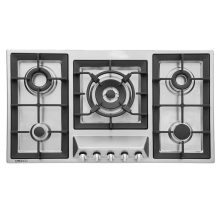 اجاق گاز رومیزی پنج شعله استیل البرز مدل S-5910