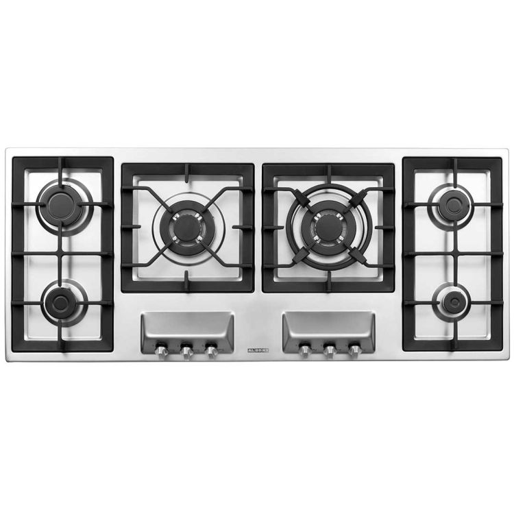 اجاق گاز رومیزی شش شعله استیل البرز مدل S-6125i
